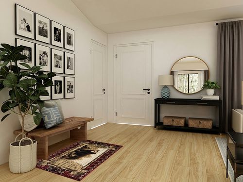 Rug Empire Rustic Lodge Grizzly Bear Cubs Area Rug, 39" L x 26" H in Transitional Minimalistic Entryway