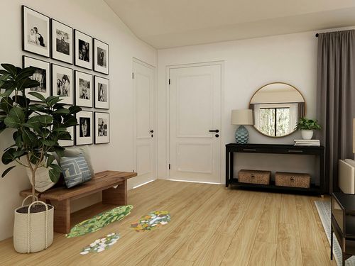 WHALEHOME Moss Rug 3D Stereo for Living Room Green Moss Grass Carpet Bedroom Bedside Floor Mat Indoor Floor Plush Shaggy Area Rug Anti-Slip Modern Rugs Home Decor (C 78.7 * 31.5in) in Transitional Minimalistic Entryway