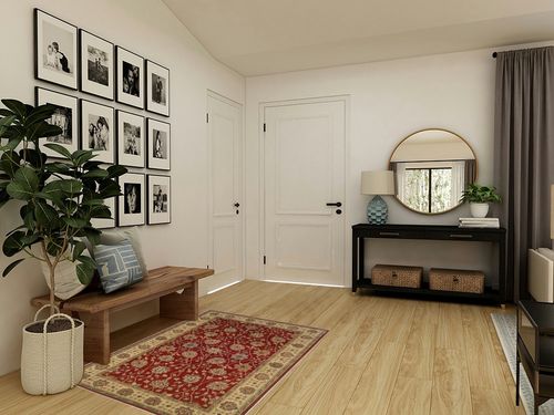 Style Haven Tyler Persian Inspired Area Rug Red/Cream 3'2" x 5'5" Polypropylene Floral & Botanical 0.25-0.5 inch 4' x 6' Indoor Living Room, Bedroom in Transitional Minimalistic Entryway