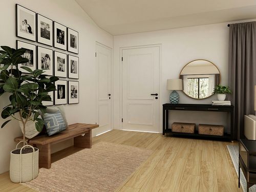 Modern Heather Multi-Tonal Solid Earth 31EA Gracie Oaks Rug Size: Rectangle 3’6 ... in Transitional Minimalistic Entryway