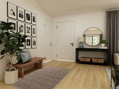 Loloi II Birch Collection BIR-02 Natural/Bark 3'-6" x 5'-6", .25" Pile Height, Indoor/Outdoor Area Rug in Transitional Minimalistic Entryway