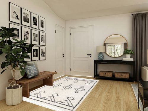 nuLOOM Mackie Moroccan Tasseled Shag Area Rug, 5' 3" x 7' 7", Off-white in Transitional Minimalistic Entryway