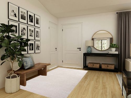 JONATHAN Y SEU100D-5 Haze Solid Low-Pile Indoor Area-Rug Casual Contemporary Solid Traditional Easy-Cleaning Bedroom Kitchen Living Room Non Shedding, 5 ft x 8 ft, Ivory in Transitional Minimalistic Entryway