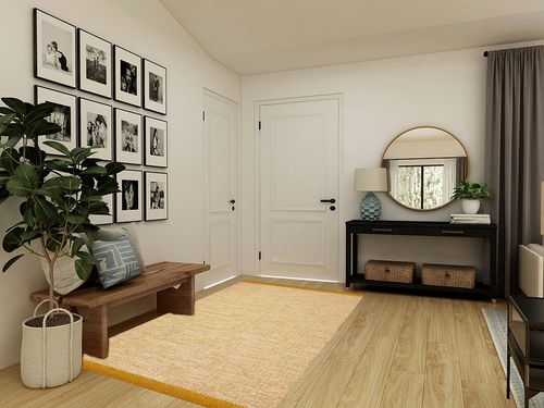 SAFAVIEH Montauk Collection Area Rug - 5' x 8', Gold, Handmade Tassel Cotton, Ideal for High Traffic Areas in Living Room, Bedroom (MTK610I) in Transitional Minimalistic Entryway