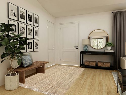 nuLOOM Daniela Farmhouse Chunky Jute Area Rug, 5' x 7' 6", Natural in Transitional Minimalistic Entryway