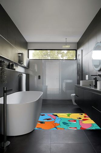 Northwest Pokemon, Pokémon, 45 60-inch Throw Company, 45" x 60", Meet The Group Fleece in Black Modern Bathroom