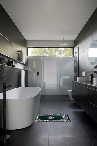 YHSF Traditional Floral Design Area Rug (Hunter Green, 2 Feet x 3 Feet 4 Inches) in Black Modern Bathroom