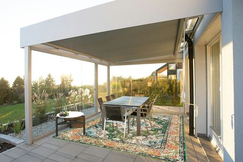 Forest Green/Light Blue Rug Non shedding, Stain Resistant, Pet friendly in Silver and Grey Outdoor Patio