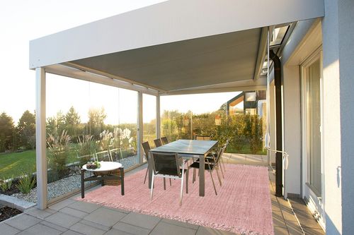 nuLOOM Daniela Farmhouse Chunky Jute Area Rug, 8x10, Baby Pink in Silver and Grey Outdoor Patio