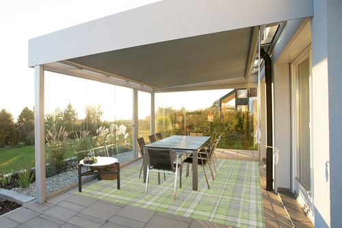 Addison Rugs Machine Washable Indoor/Outdoor Chantille ACN563 Green 8' x 10' Rug in Silver and Grey Outdoor Patio