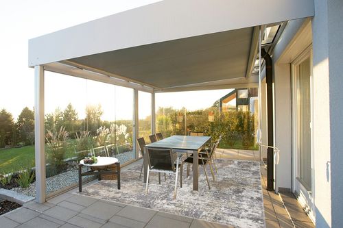 LUXE WEAVERS Euston Collection 7679 Grey 8x10 Abstract Area Rug in Silver and Grey Outdoor Patio