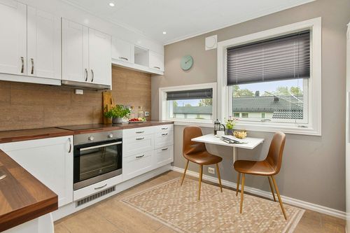 Loloi Chris Loves Julia x Judy Natural/Ivory 3'-6" x 5'-6" Accent Rug in Wood and White Small Kitchen