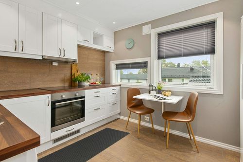 Cinder Gray Town Square Living Room Runner in Wood and White Small Kitchen
