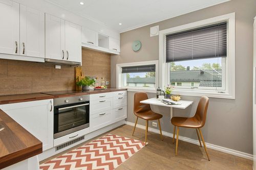 Arneshia Chevron Beige/Terracotta Indoor / Outdoor Area Rug Wade Logan Rug Size ... in Wood and White Small Kitchen