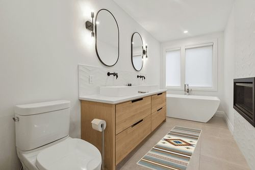 2.5'x7' | Washable Modern Runner Rugs | Living Room & Kitchen Rugs | Interior ... in Scandinavian Neutral bathroom
