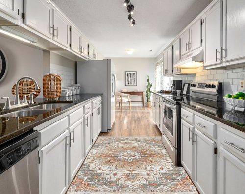 befbee Washable Rug 8x10 Area Rugs for Living Room - Stain Resistant Non-Slip Backing Rugs for Bedroom,Ultra-Thin Vintage Large Area Rug (Turmeric/Grey,8'x10' in White Traditional Kitchen
