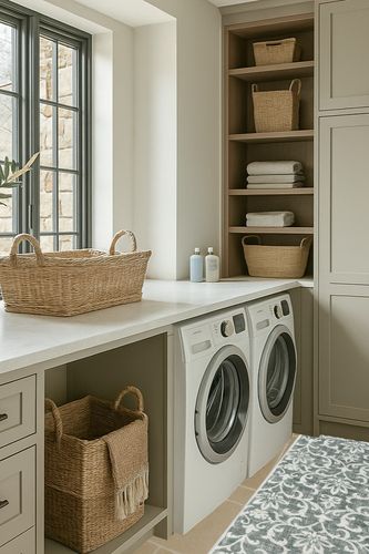 Morebes Vintage Laundry Room Rug,2x5 Rug Runner Non Slip, Washable Entryway Rug, Non Shedding Distressed Floral Kitchen Sink Indoor Floor Carpet Runner for Bathoom Dorm, Light Grey in Sage Green Laundry Room