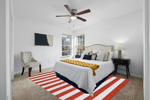 Addison Rugs Chantille ACN528 Red 8' x 10 Indoor Outdoor Area Rug, Stain Resistant, Machine Washable, Non Shedding, Bedroom, Living Room, Dining Room, Kitchen Rug in White and Yellow Modern Bedroom