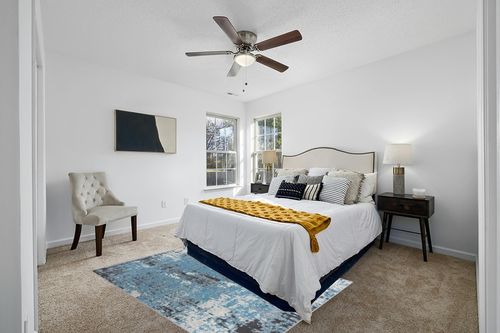 Rugshop Modern Abstract Soft Area Rug 5' x 7' Blue in White and Yellow Modern Bedroom