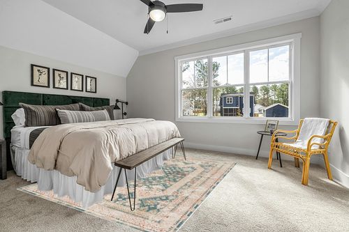 Thalia Bohemian Green/Ivory 7'10" x 9'10" Area-Rug, Easy-Cleaning, Non Shedding, Bed Room, Living Room, Dining Room, Kitchen (8x10) in Grey Traditional Bedroom with King Bed