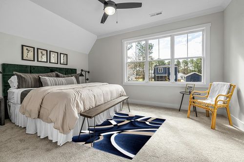 Persian Area Rugs 2305 Modern Abstract Area Rug Carpet, Navy / 5 x 7,2305 Navy 5x7 in Grey Traditional Bedroom with King Bed