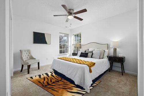 Naanle Tiger Print Area Rug 5'x7' Animal Print Polyester Area Rug Mat for Living Dining Dorm Room Bedroom Home Decorative in White and Yellow Modern Bedroom