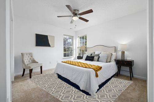 Nourison Jubilant Contemporary Grey 7'10" x 9'10" Area -Rug, Easy -Cleaning, Non Shedding, Bed Room, Living Room, Dining Room, Kitchen (8x10) in White and Yellow Modern Bedroom