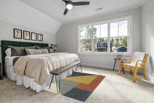 Amancia Mustard Modern Geometric Shag Area Rug Wade Logan Rug Size: Rectangle 5'3 ... in Grey Traditional Bedroom with King Bed