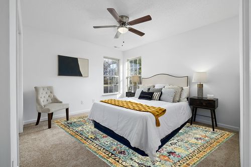Unique Loom Monterey Collection Vintage Bohemian Inspired with Distressed Tribal Design Area Rug, 9 x 12 ft, Blue/Yellow in White and Yellow Modern Bedroom