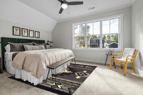 Champion Rugs Southwest Navajo Aztec Native American Tribal Gray Area Rug Carpet (8 Feet X 10 Feet) in Grey Traditional Bedroom with King Bed