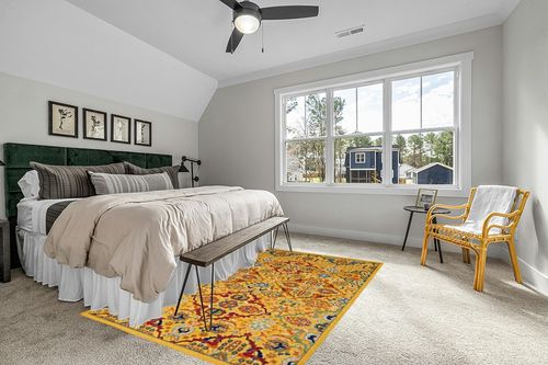Nourison Allur Traditional Yellow/Multi 6' x 9' Area-Rug, Easy-Cleaning, Non Shedding, Bed Room, Living Room, Dining Room, Kitchen (6x9) in Grey Traditional Bedroom with King Bed