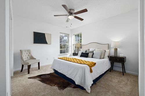 Sunshine Cowhides Genuine Dark Chocolate Brown Cowhide Rug 6 x 7-8 ft. 180 x 240 cm in White and Yellow Modern Bedroom