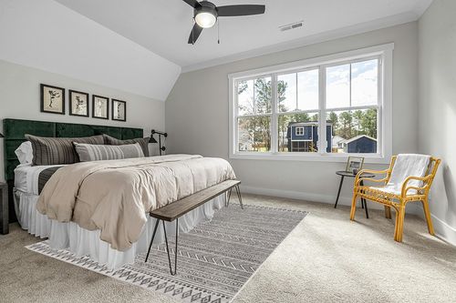 Signature Design by Ashley Brinoy 8 x 10 Geometric Tribal Design Rug, Black & White in Grey Traditional Bedroom with King Bed