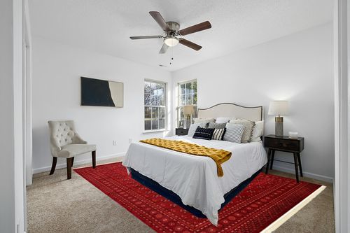 Unique Loom Tekke Collection Over-Dyed Saturated Traditional Torkaman Area Rug, 9 ft x 12 ft, Red/Burgundy in White and Yellow Modern Bedroom