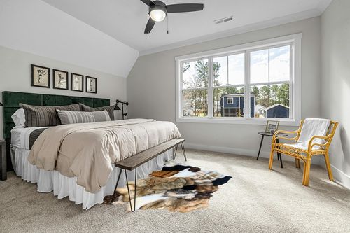 Fur Accents Pieced Fur Faux Animal Skin Rug, Fox, Wolf, Grizzly Bear, Golden Brown, Premium Plush Shag, Area Rug, Hand Made in America, Easy Care, Thick Plush Realistic, (5'x7') in Grey Traditional Bedroom with King Bed