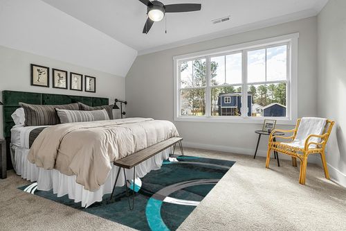 notepure Blue Geometric Circle Area Rug for Living 8x10 in Grey Traditional Bedroom with King Bed