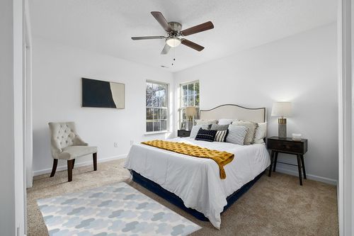 S Curve Light Blue Area Rug by Becky Bailey Corrigan Studio Rug Size: Rectangle 4 ... in White and Yellow Modern Bedroom