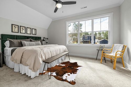 ecowhides 100% Genuine Brazilian Cowhide Rug - Tricolor, Brown, Black & White - Luxury Cowskin Leather Area Rug Decor, (X-Large) 7 x 6 ft in Grey Traditional Bedroom with King Bed