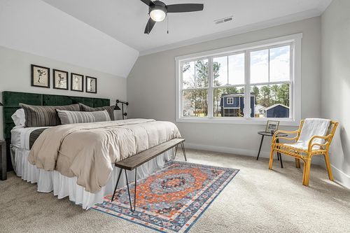 IMINROME Persian Rugs for Living Room, Vintage Rugs for Bedroom, Home, Office, Oriental Rug, 5 x 8 in Grey Traditional Bedroom with King Bed