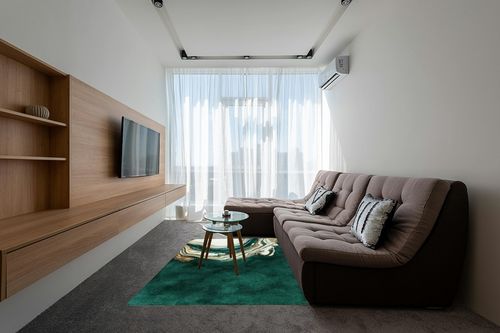 Living Dining Room Abstract Emerald Green Marble Area Rugs Modern Indoor Soft Throw Rug Home Decor Non Slip Carpets,5x8ft in Grey Living Room with Brown Couch