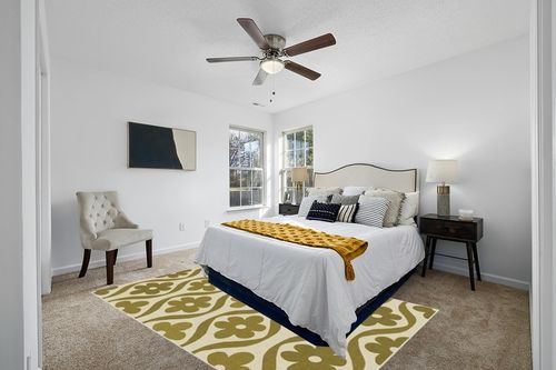 6'x9' | Machine Washable Area Rug | Kid & Pet Friendly | Indoor Rug | Evie ... in White and Yellow Modern Bedroom