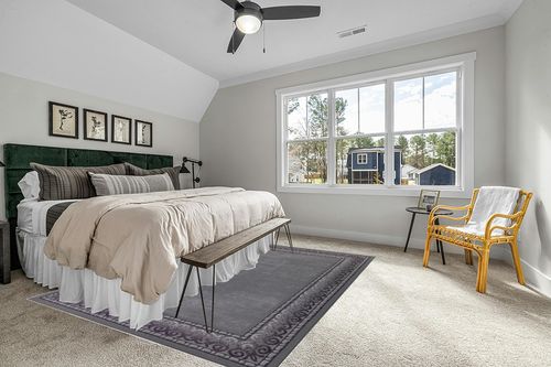 Antep Rugs Alfombras Bordered Modern 8x10 Non-Slip (Non-Skid) Low Pile Rubber Backing Indoor Area Rug (Gray, 7'10" x 10') in Grey Traditional Bedroom with King Bed