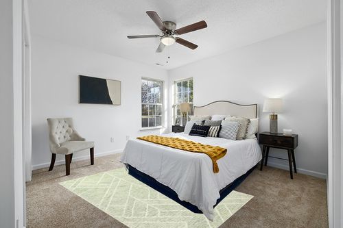 Nevaeh Geometric Handmade Tufted Wool Green Area Rug Etta Avenue Rug Size ... in White and Yellow Modern Bedroom