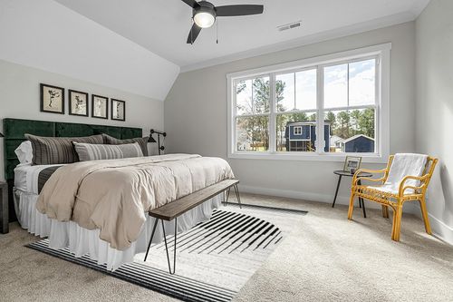 Lockie Abstract Black/White Area Rug Ebern Designs Rug Size: Rectangle 8' x 10' in Grey Traditional Bedroom with King Bed