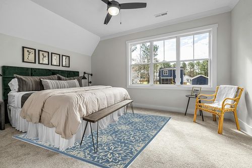 Nourison Jubilant Floral Ivory/Blue 7'10" x 9'10" Area Rug, Easy -Cleaning, Non Shedding, Bed Room, Living Room, Dining Room, Kitchen (8x10) in Grey Traditional Bedroom with King Bed
