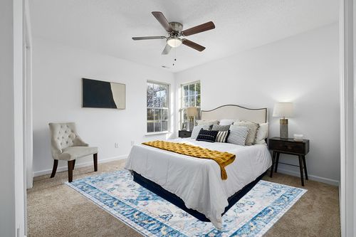 VIPBED Large Area Rug,8X10 Washable Rug for Living Room,Ultra-Thin Low Pile Vintage Medallion Area Rugs with Anti-Slip Backing, Boho Farmhouse Rug for Home Decor(Multi-Blue,8'x10') in White and Yellow Modern Bedroom
