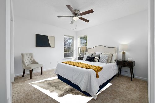 rodeo Exotic Brazilian Grey Brindle Cowhide Rug in White and Yellow Modern Bedroom