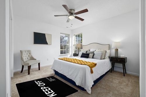 Keep Off Area Rug Black Modern Large Carpet Non-Slip Floor Mat for Living Room Bedroom Desk Wood Floor Playroom Home Decoration Rugs 4'x 5.3' in White and Yellow Modern Bedroom