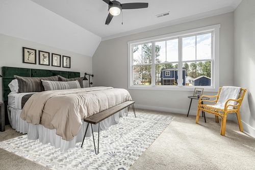 Loloi Rifle Paper Co. x Maison Rosette Ivory 8'-4" x 11'-6" Area Rug in Grey Traditional Bedroom with King Bed