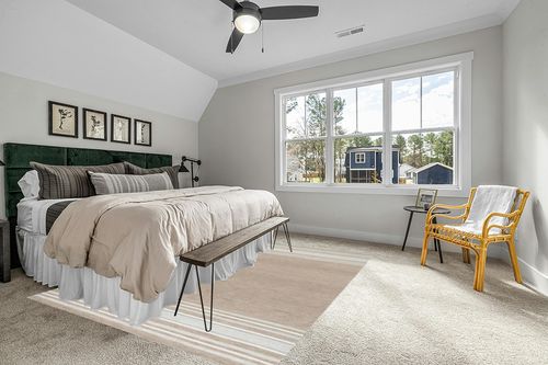 Master Striped Handmade Tufted Wool Brown/Ivory Area Rug Gracie Oaks Rug Size ... in Grey Traditional Bedroom with King Bed